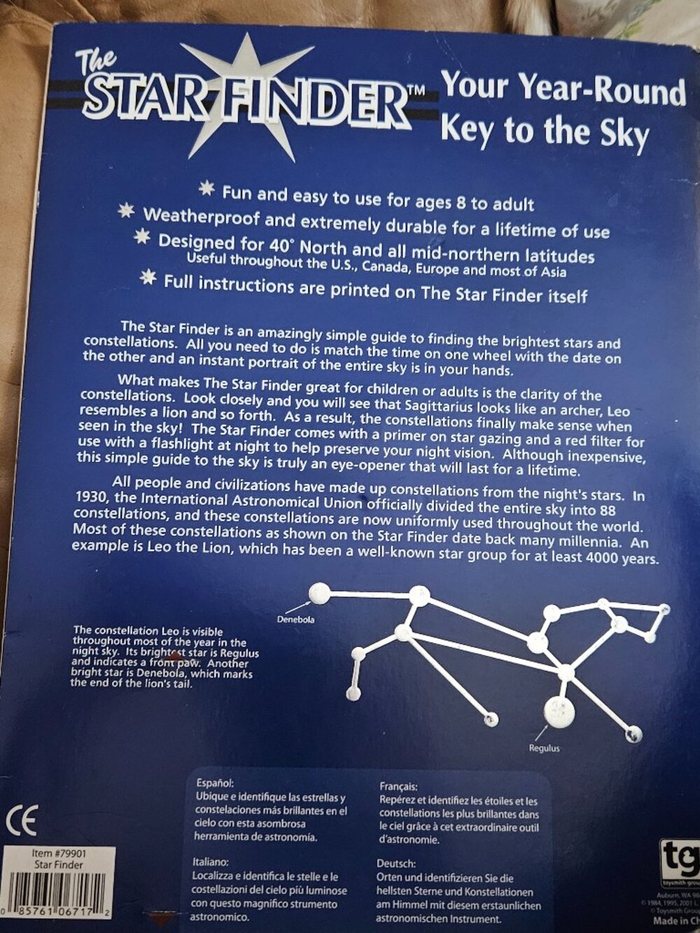 Vintage STAR-FINDER Key to the Sky